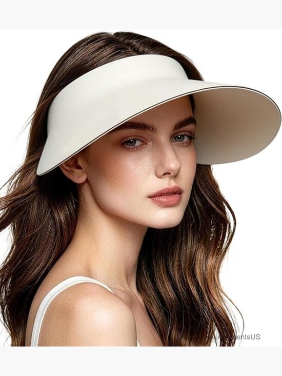 Lightweight Wide Brim Sun Visor UPF 50+ Foldable Travel Hat main image 7